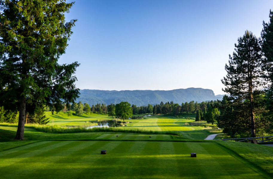 229 14th hole on the Kings Course Royal Bled