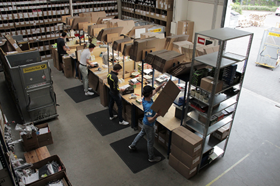 Packtisch bearbeitet