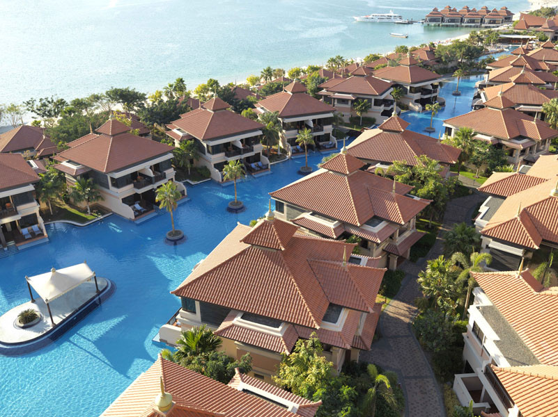 Anantara The Palm Dubai Resort Aerial View © Anantara Hotels, Resorts & Spas