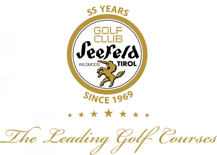 GC Seefeld Wildmoos Logo 55 years goldener Schriftzug