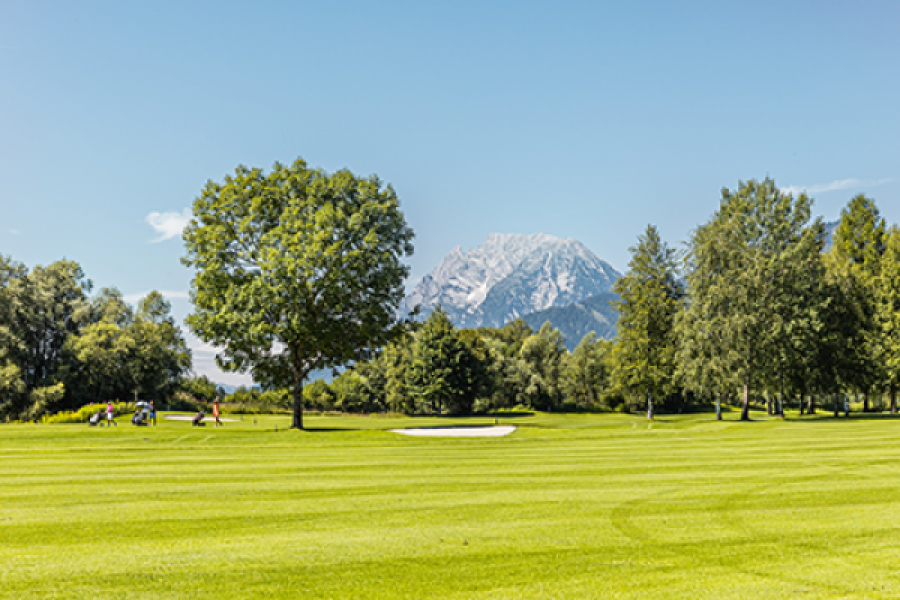 Loch 4 Fairway mit Grimming Foto Thomas Sattler Juli 2021