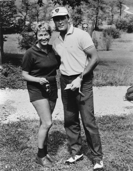 Ehrengast Toni Sailer in den 70er Jahren