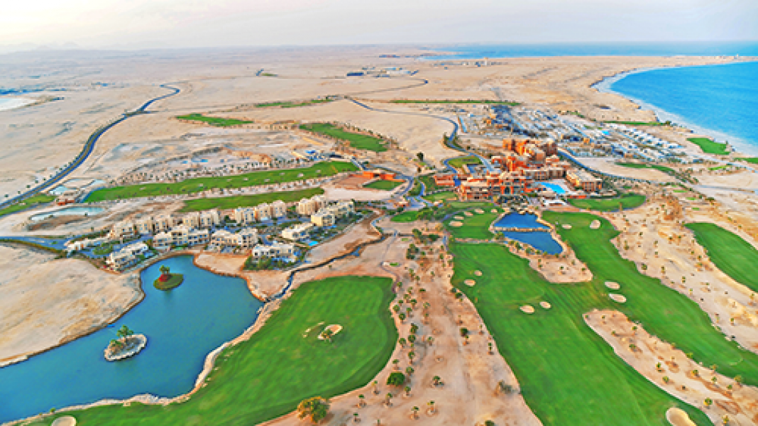 Somabay Cascades Luftbild