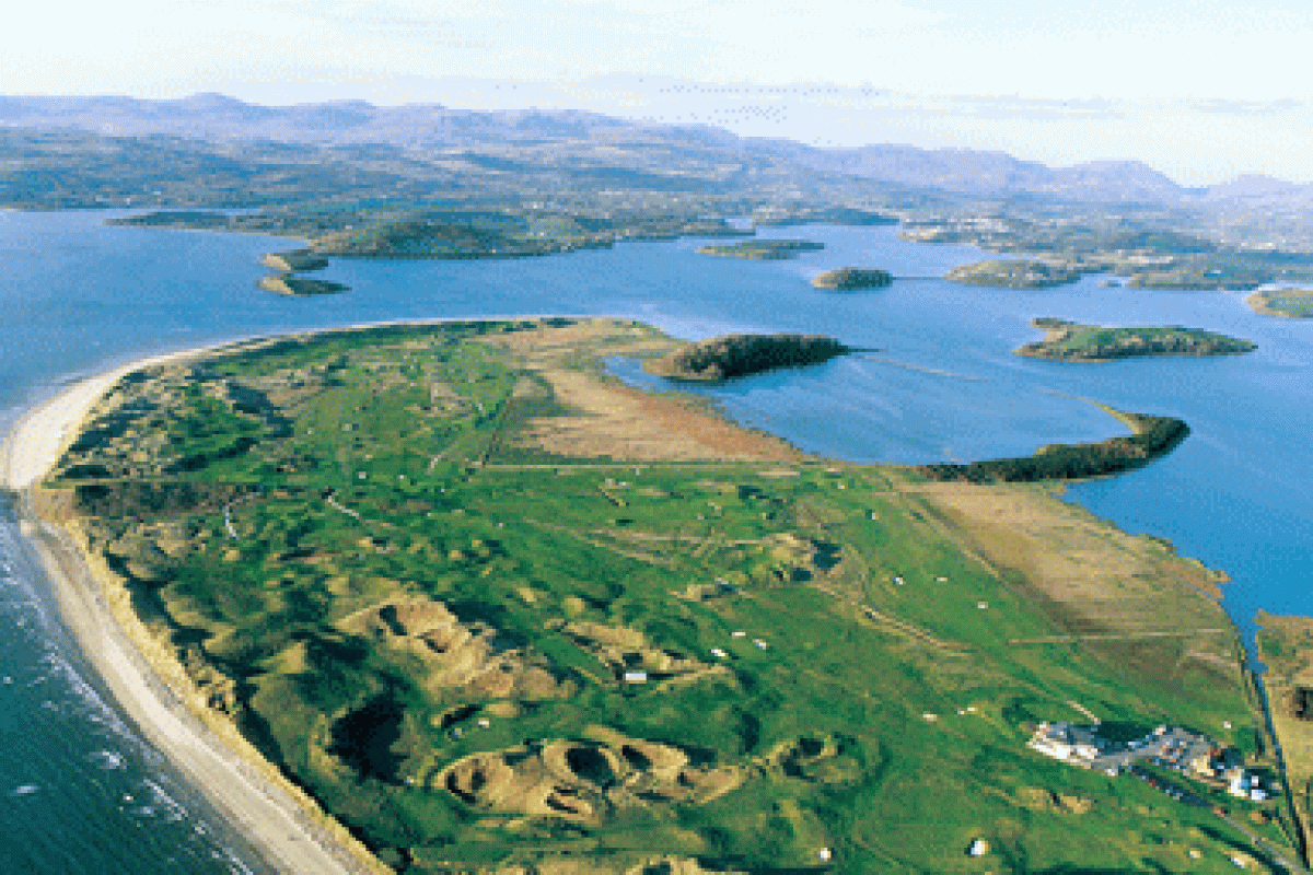 Aerial Shot Donegal Golf Club v2