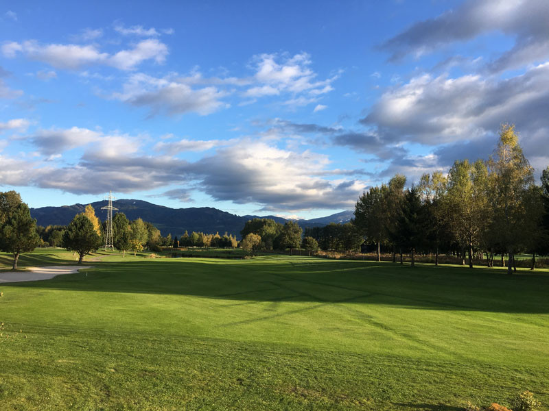 Spielbahn 14 Blick zur�ck Richtung S�den