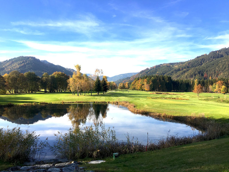 Wasserhindernis Abschlag 1