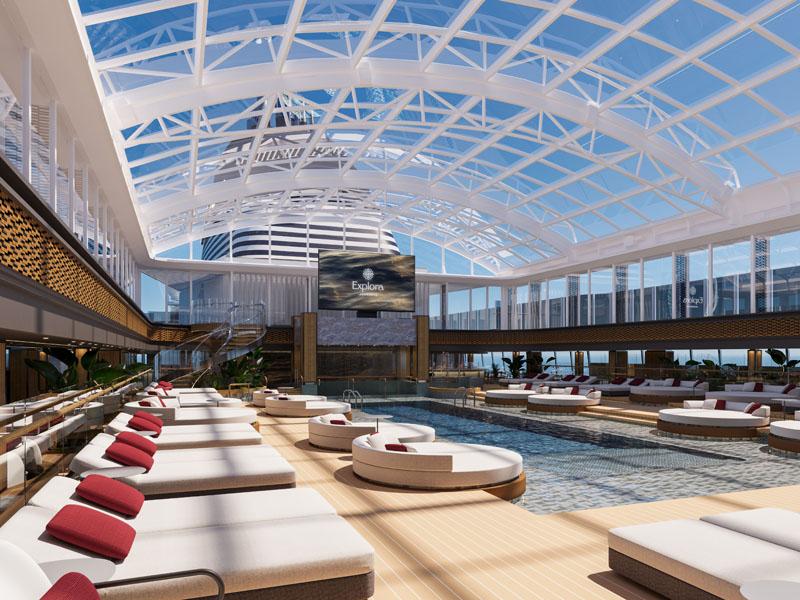EXPLORA III   The Conservatory Pool & Bar