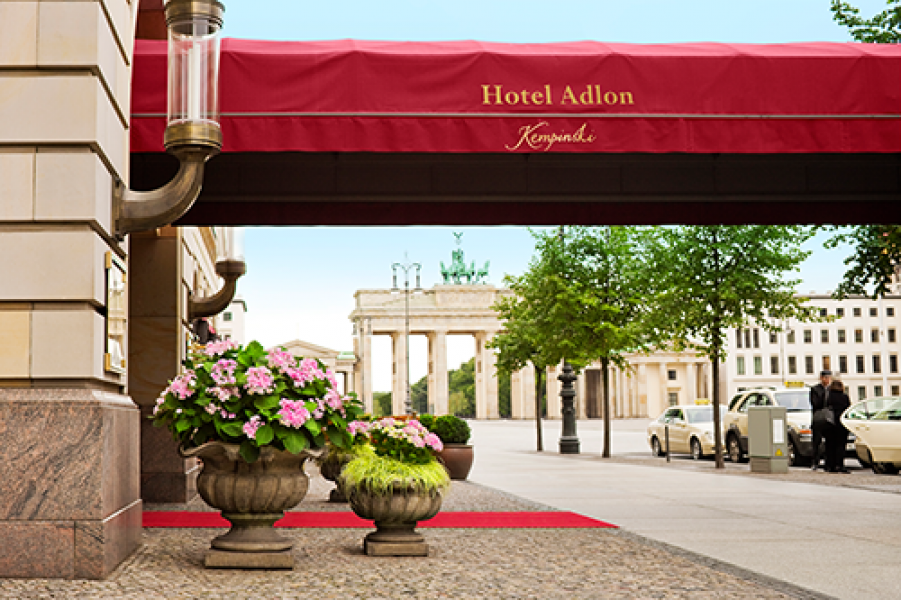Hotel Adlon Exterior 1892 Original