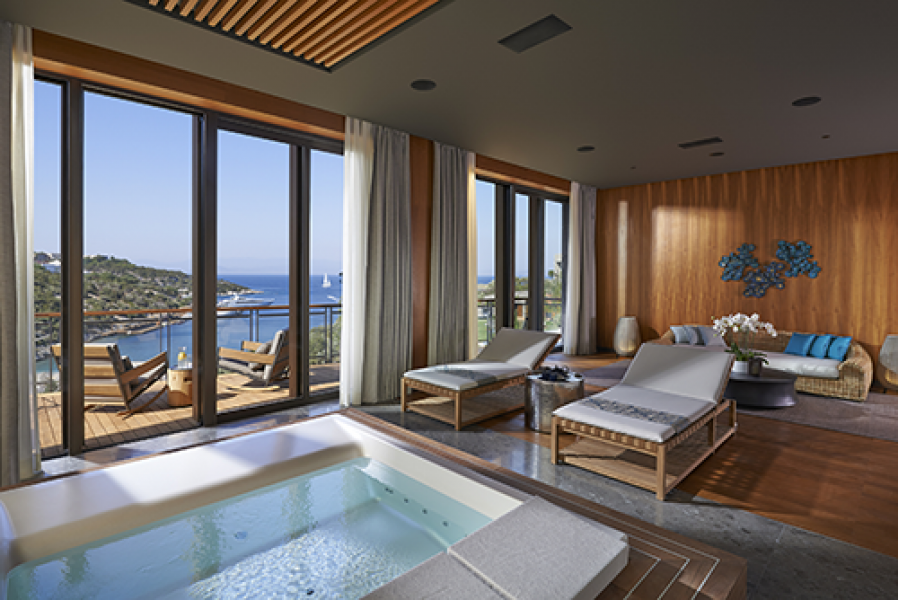 bodrum luxury spa vip suite relaxation