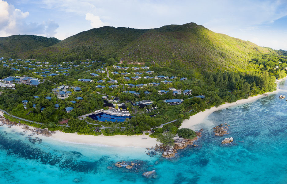 Raffles Seychelles Island Panorama