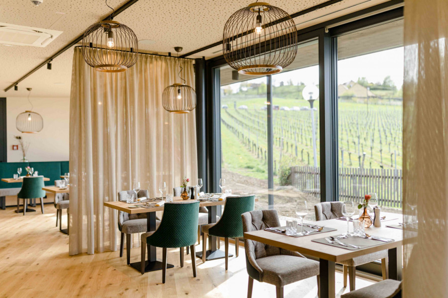 das neue weingartenrestaurant mit idyllischem ausblick c karin bergmann ratscher landhaus