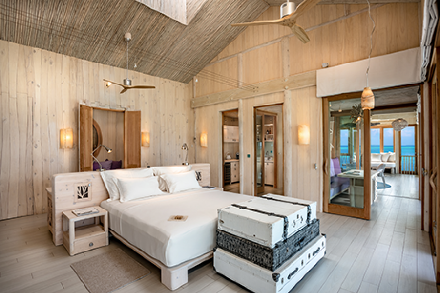 Soneva Jani 1BR Water Reserve master bedroom by Sandro Bruecklmeier2 v2.